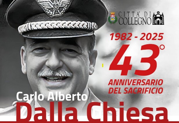 Immagine del Generale Dalla Chiesa 43esimo anniversario