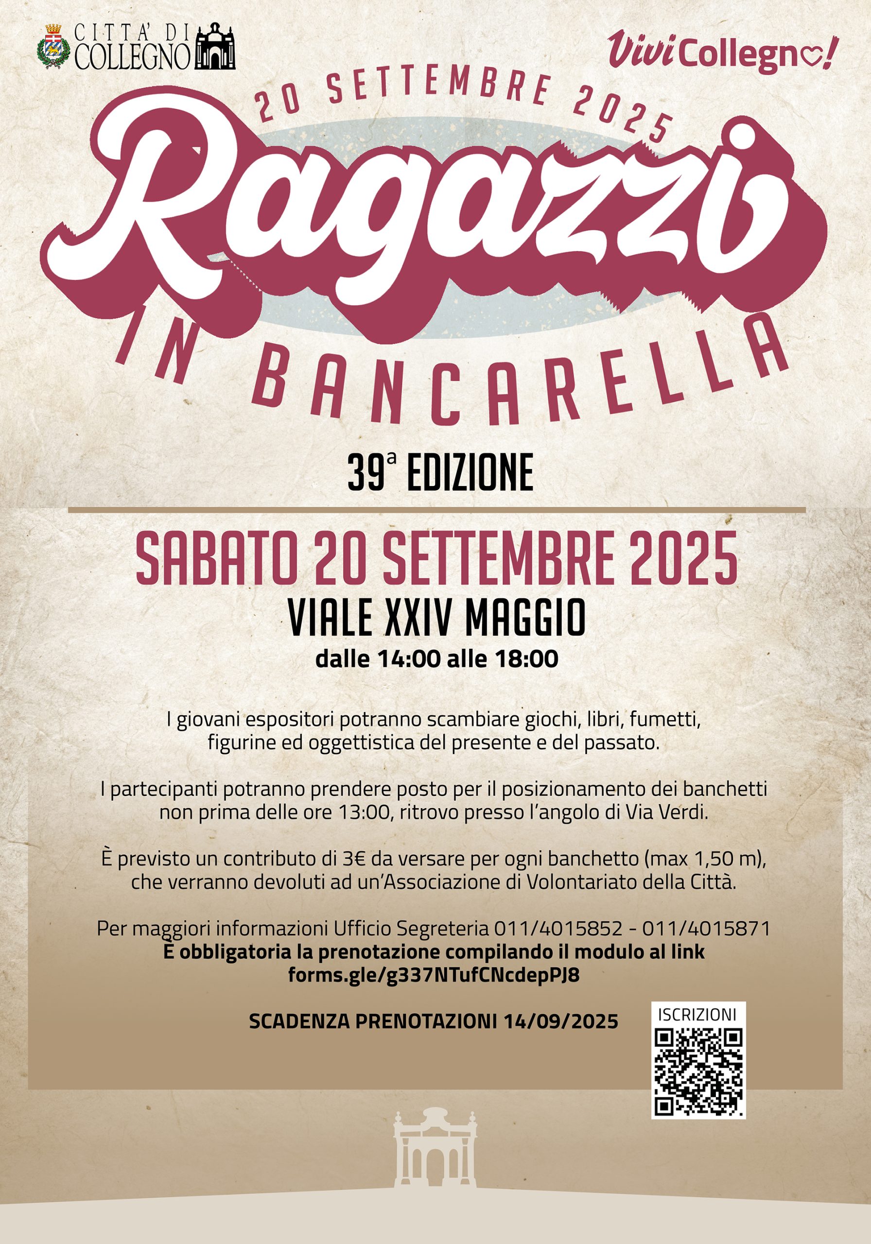 Ragazzi in bancarella