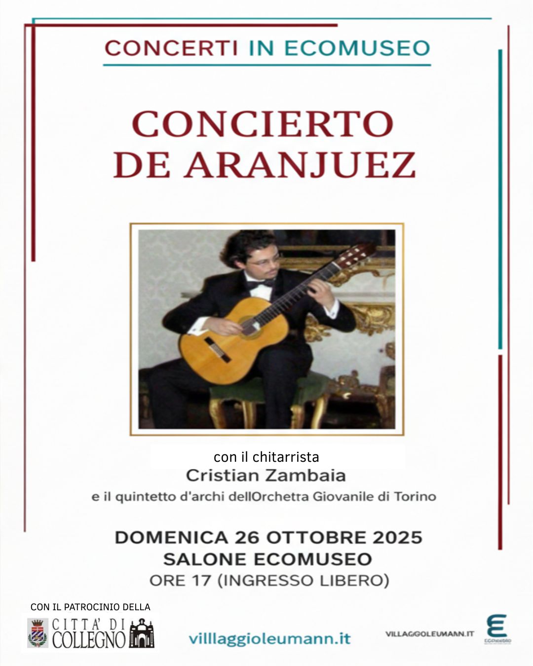 locandina concerto 26 ottobre